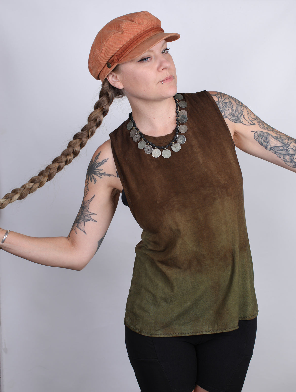 Brown Tank Hemp Bamboo