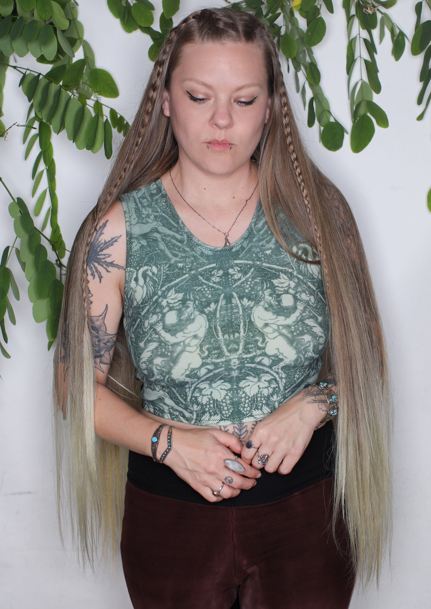 Satyr Solar Dyed Bamboo Crop