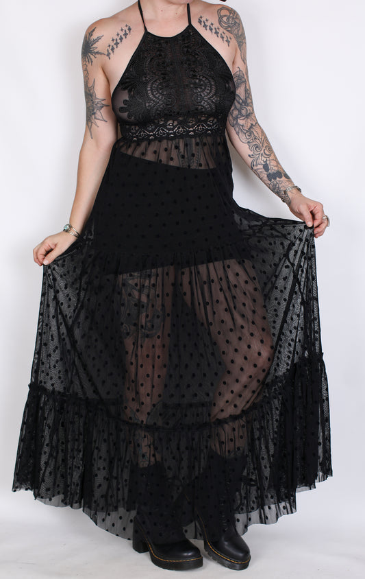 Lace Mesh Dress