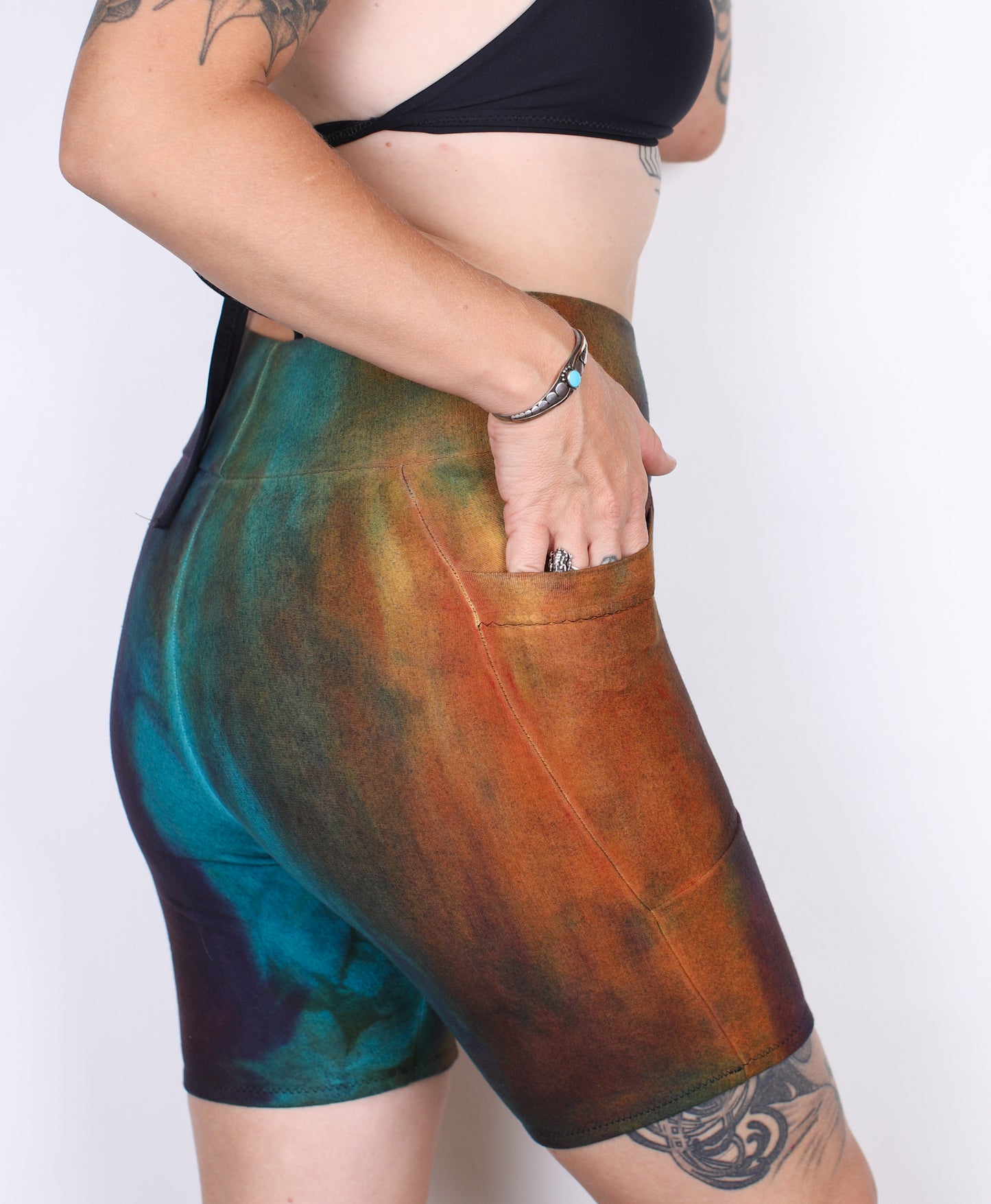 S- Twilight Hemp Bamboo Pocket Mid Shorts
