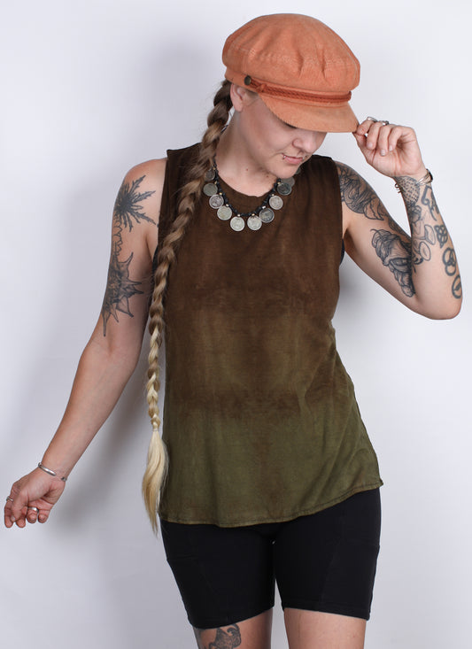 Brown Tank Hemp Bamboo