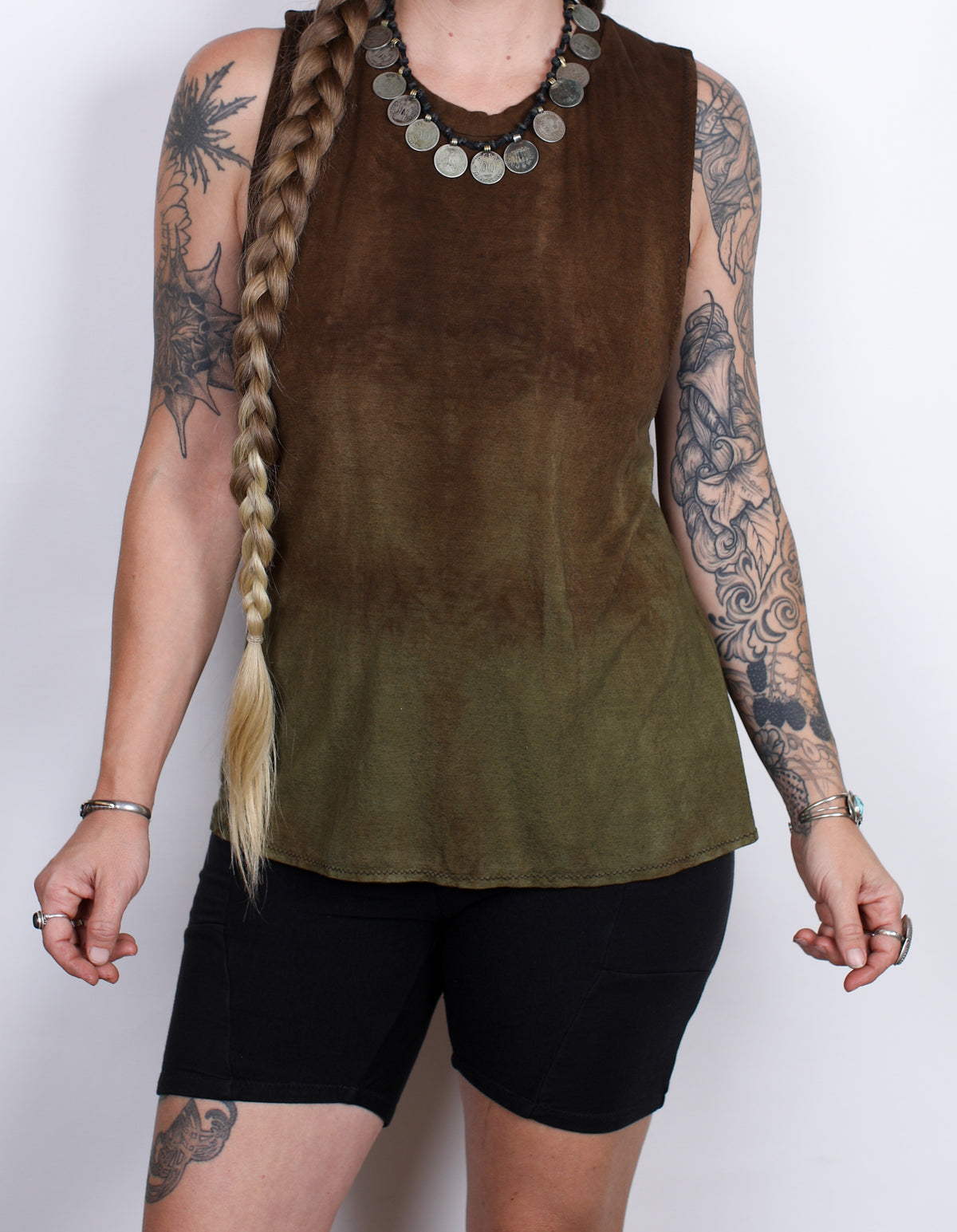 Brown Tank Hemp Bamboo