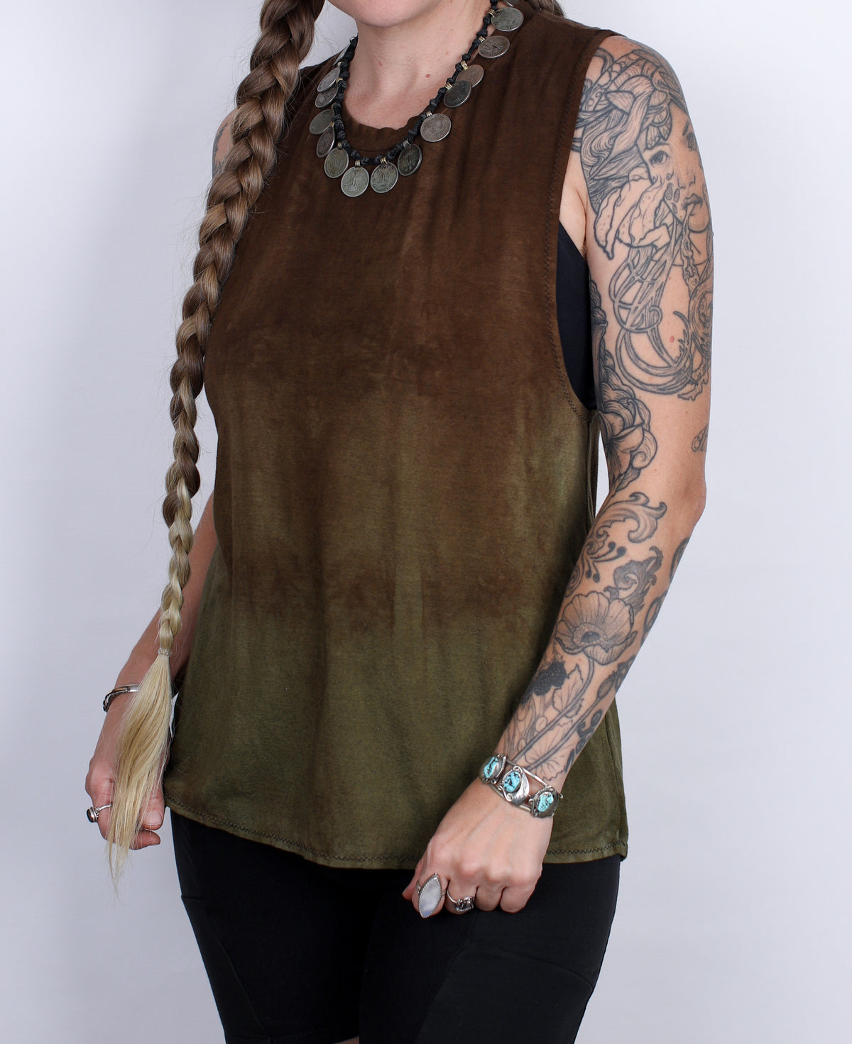 Brown Tank Hemp Bamboo