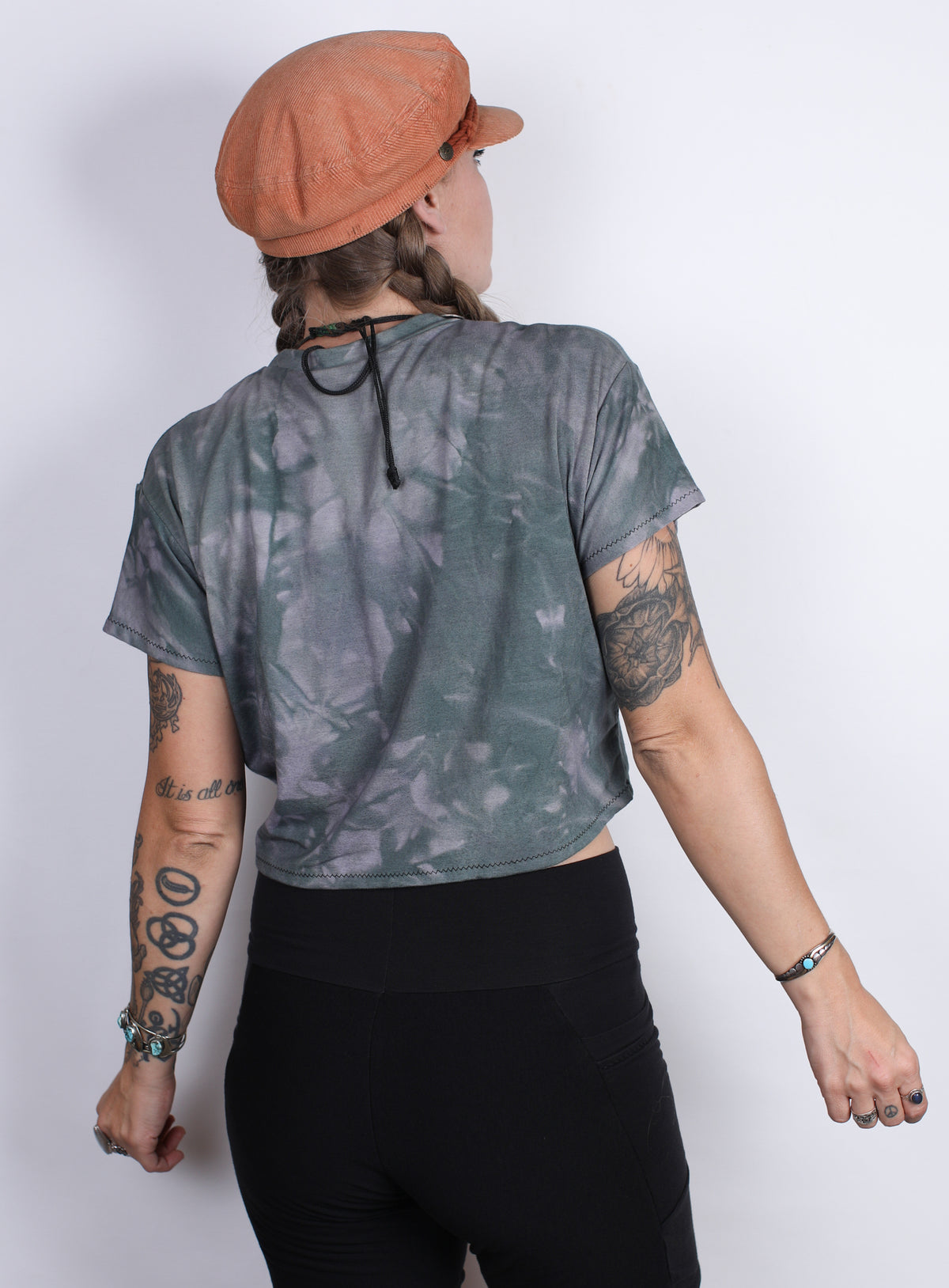 Teal Hemp Bamboo Tank