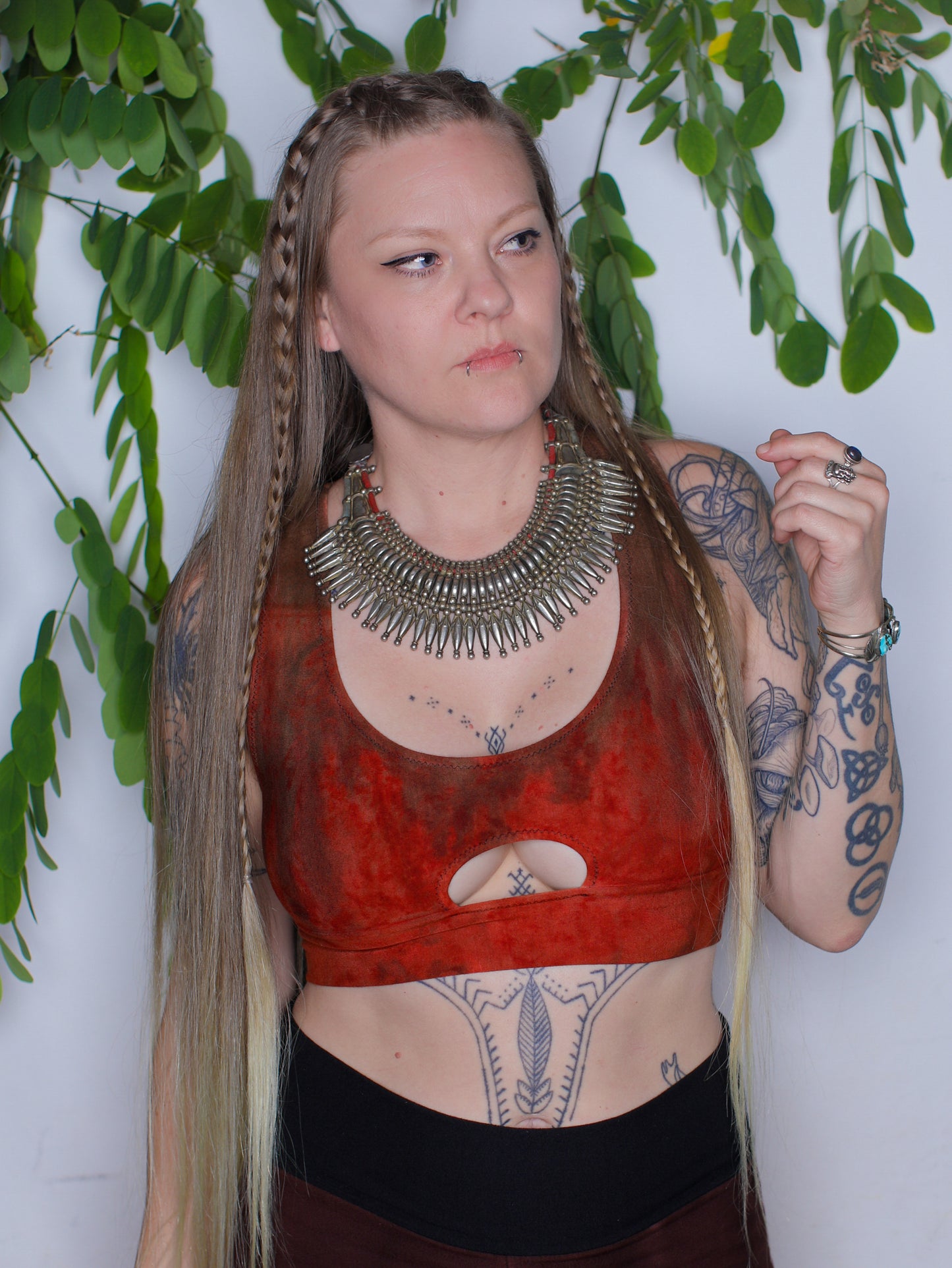 Bamboo Hemp Peekaboo Top