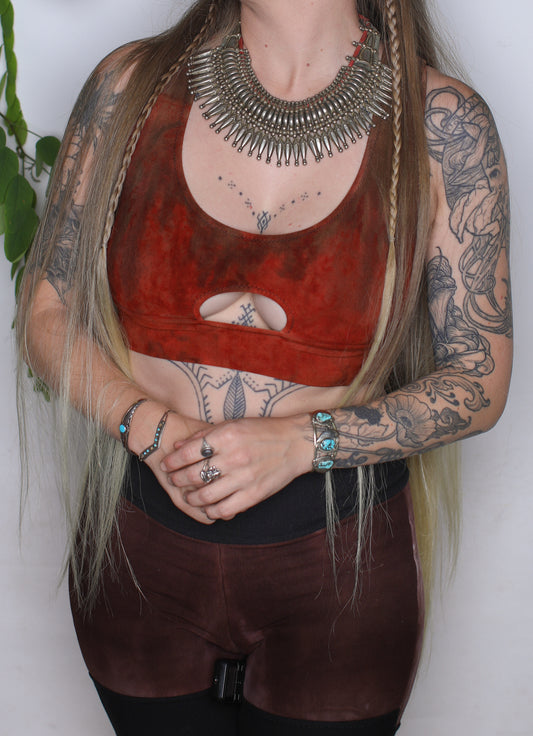 Bamboo Hemp Peekaboo Top