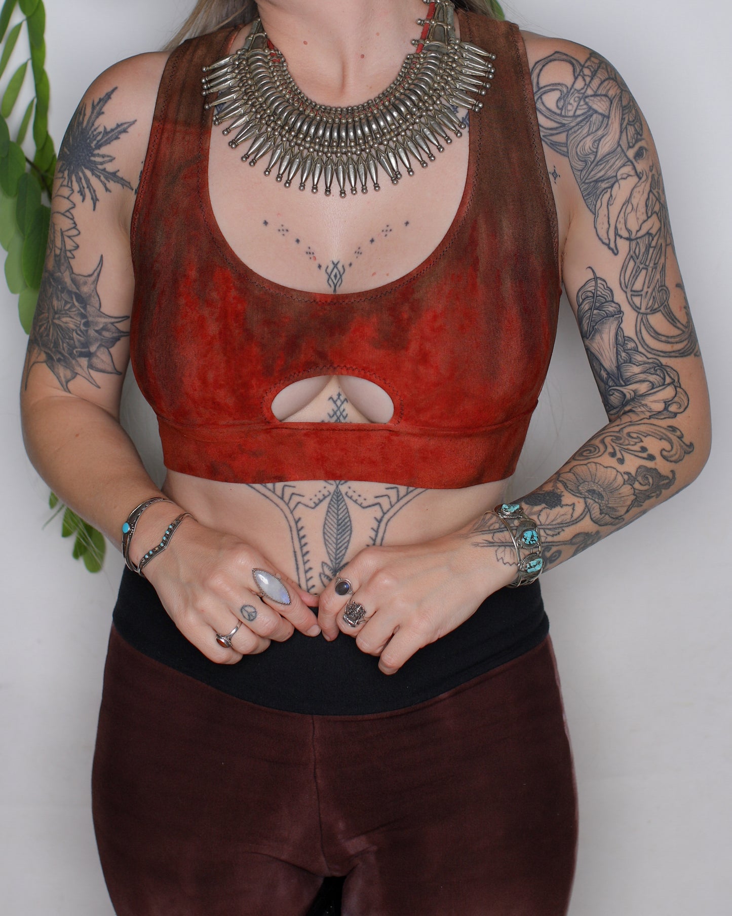 Bamboo Hemp Peekaboo Top