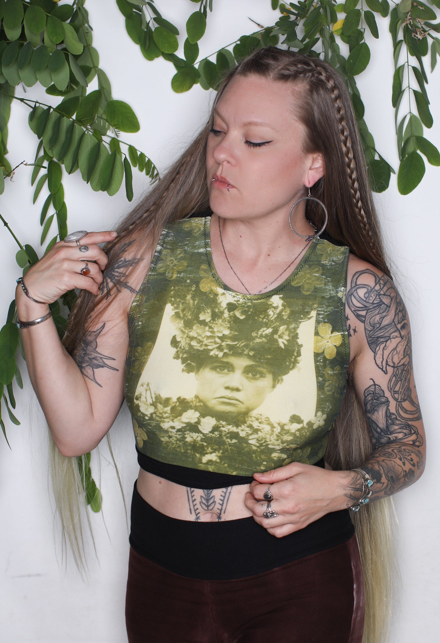 May Queen Solar Dyed Bamboo Crop