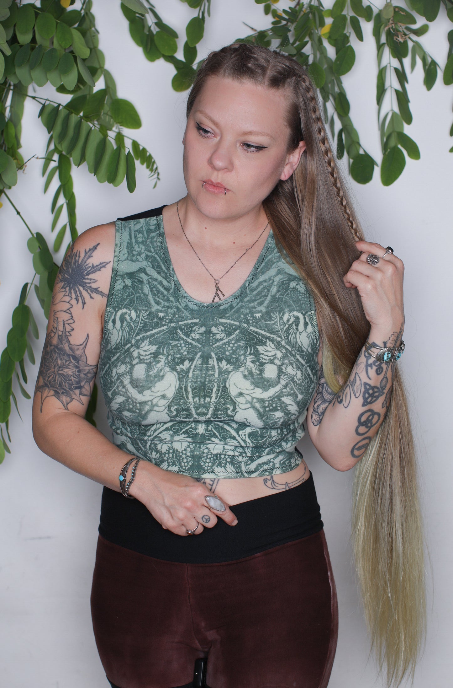 Satyr Solar Dyed Bamboo Crop