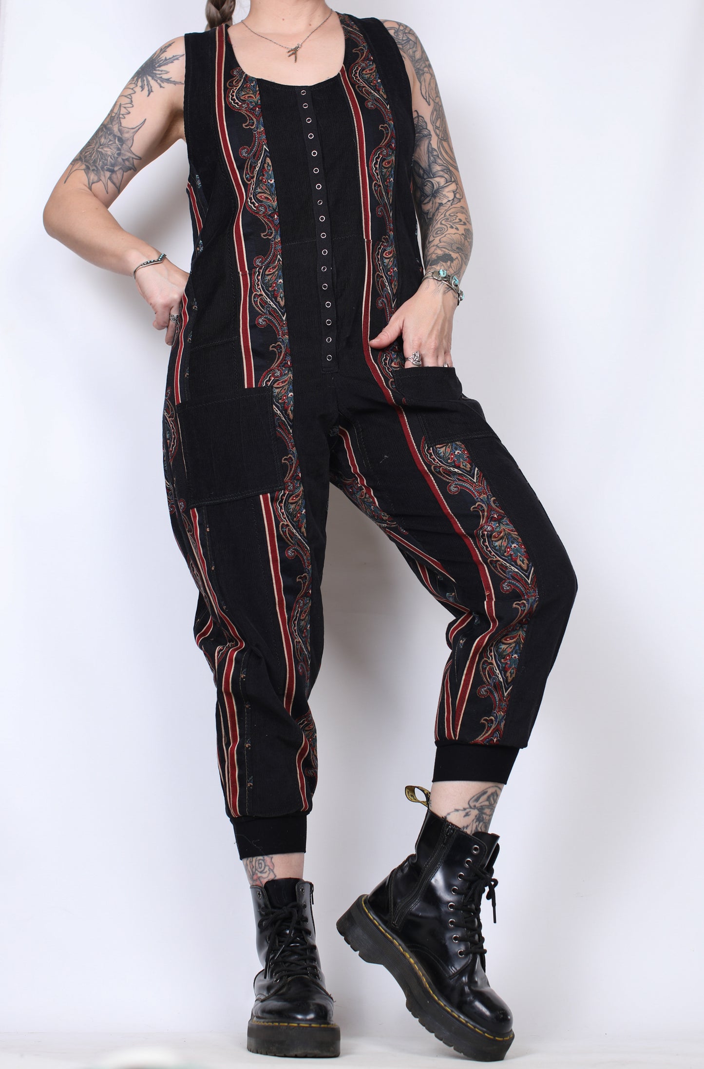 M - Corduroy Upholstery Jumpsuit