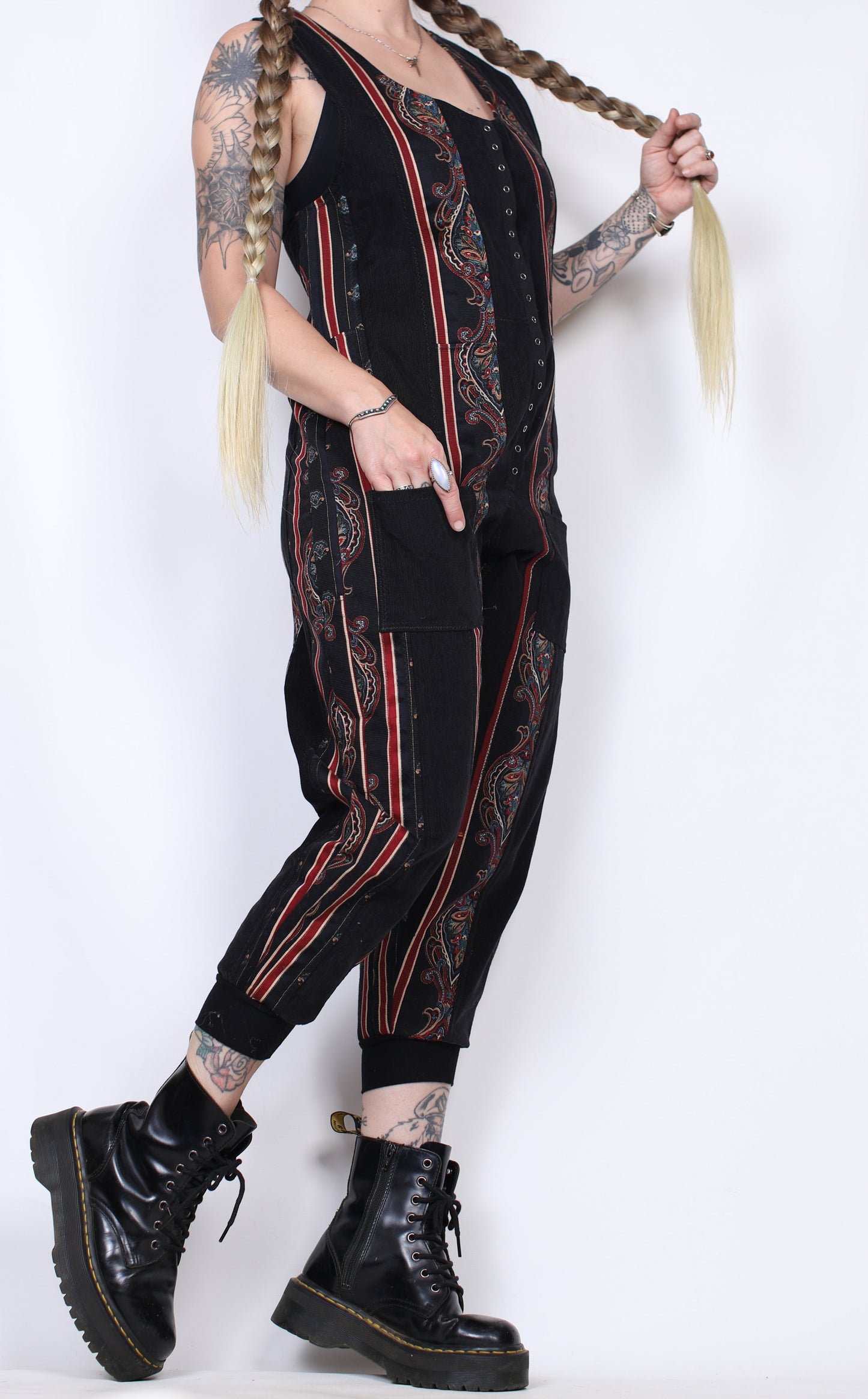 M - Corduroy Upholstery Jumpsuit