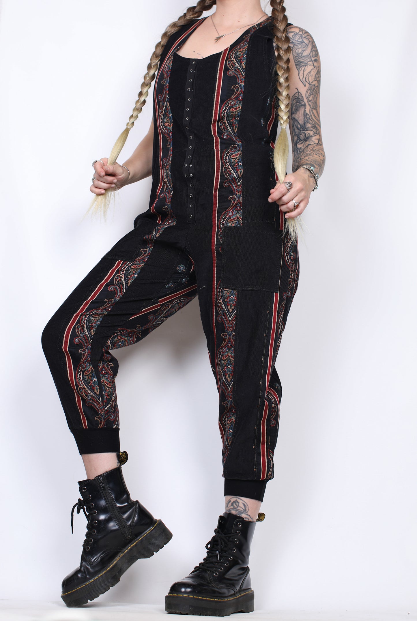 M - Corduroy Upholstery Jumpsuit