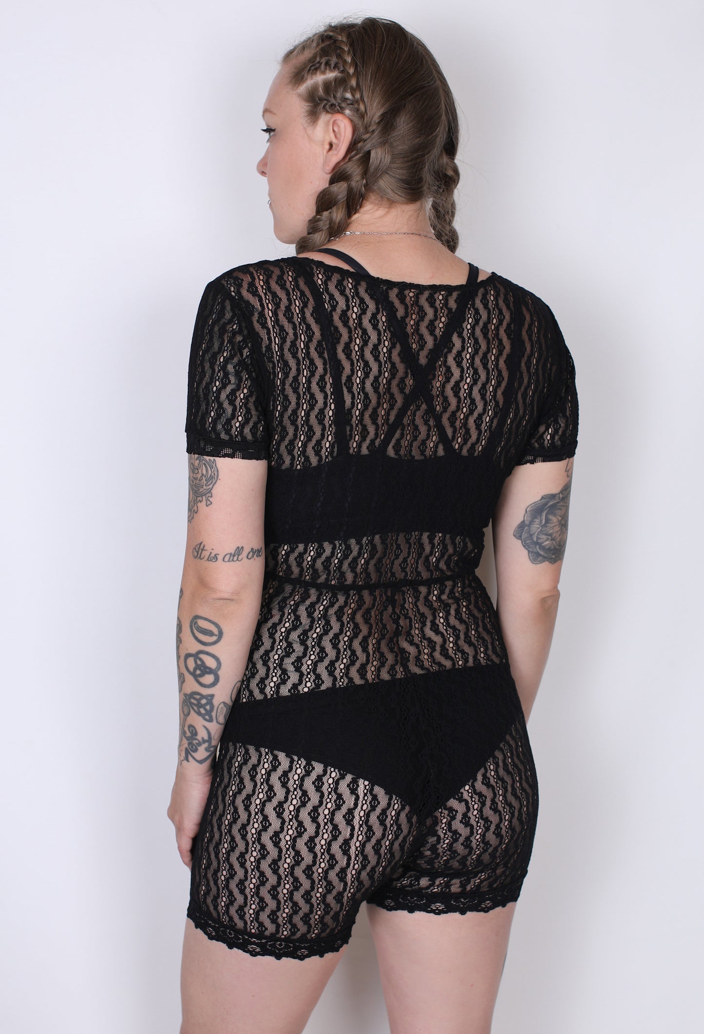 Lace Shorts Onsie