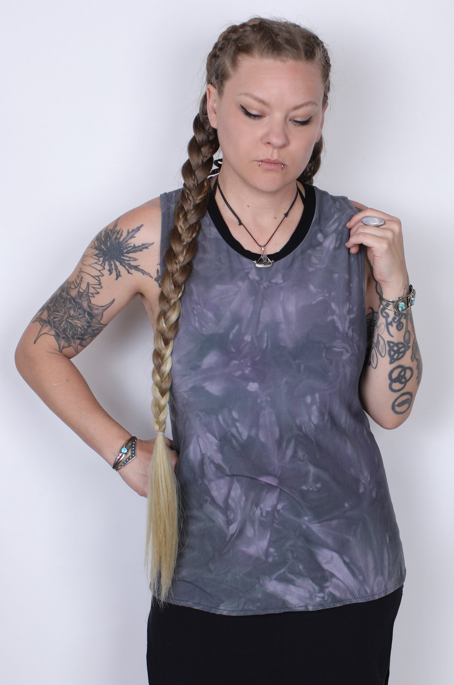 Lavender Bamboo Muscle Tank