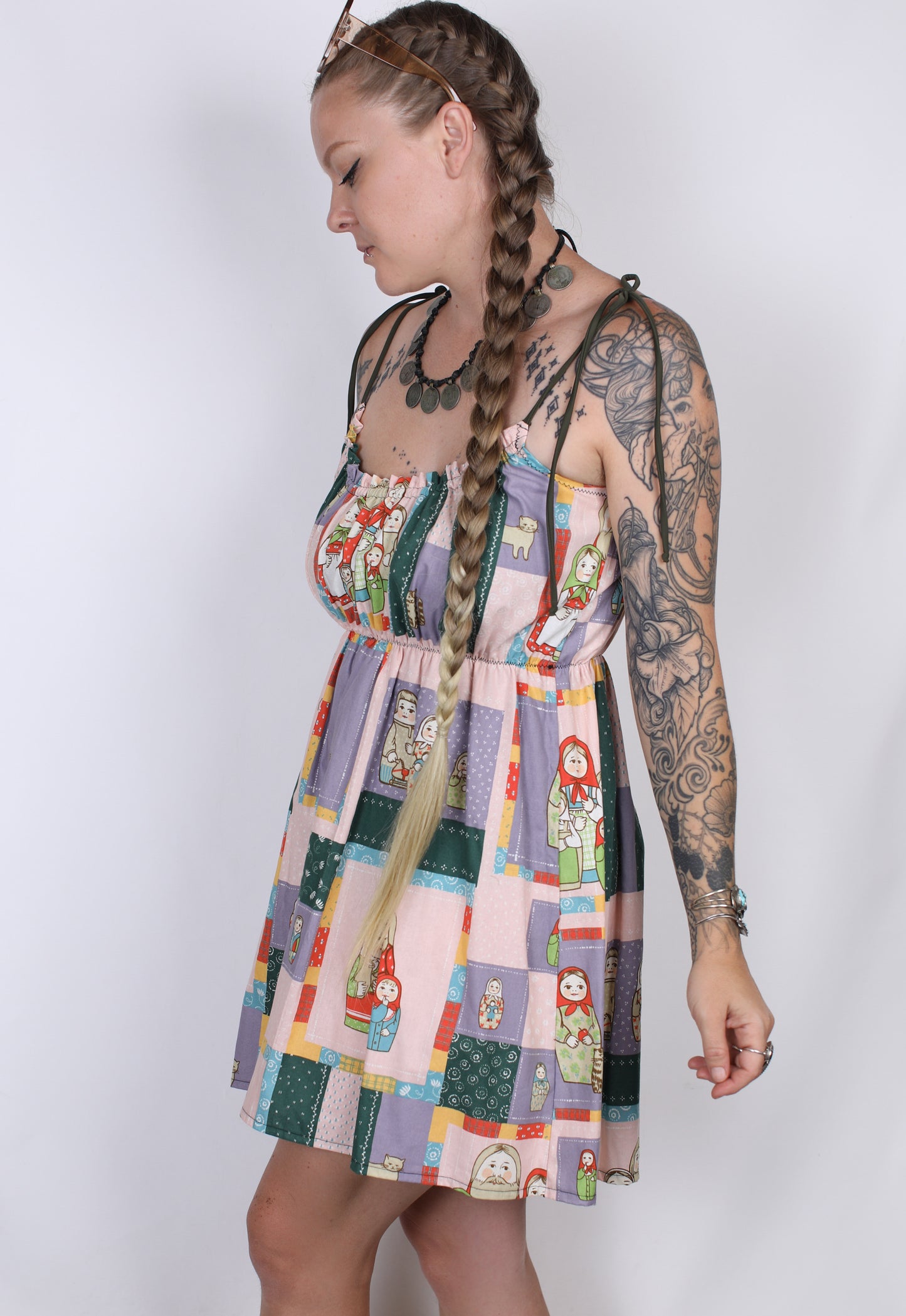 Nesting Doll Babydoll Dress