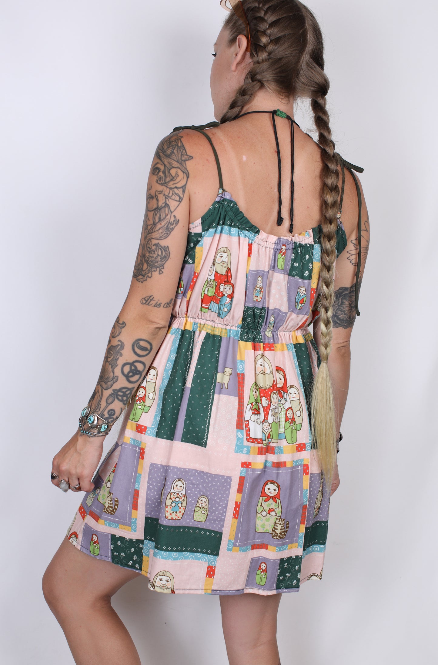 Nesting Doll Babydoll Dress