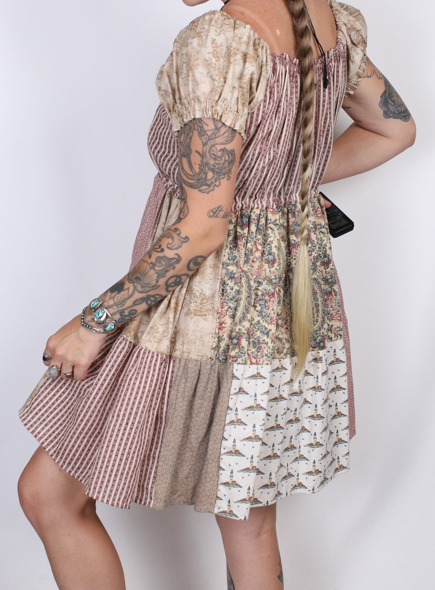 M - Lighthouse Patchwork Babydoll