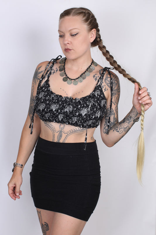 Knitting Spiderwebs Top