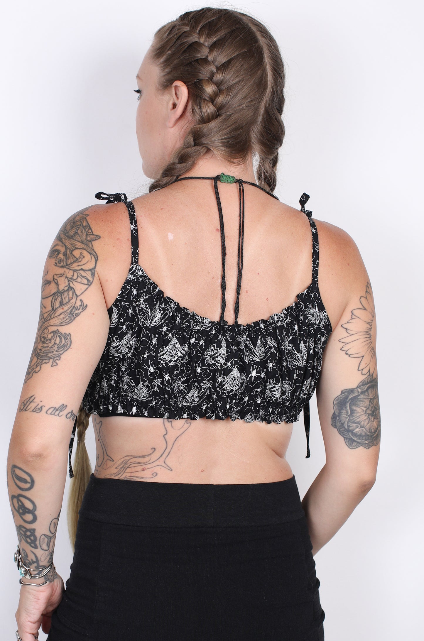 Knitting Spiderwebs Top