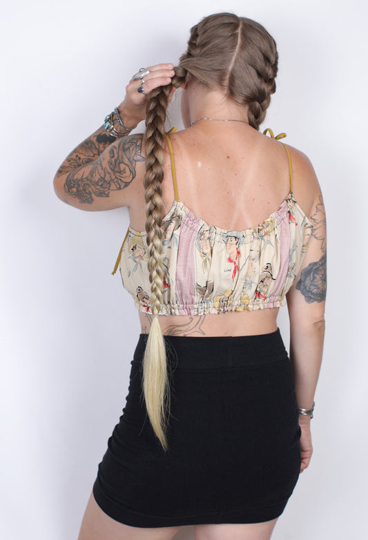 Cowboy Ruffle Top