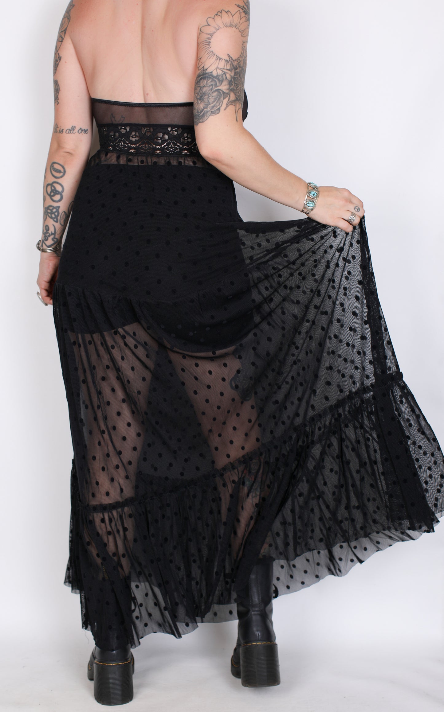 Lace Mesh Dress
