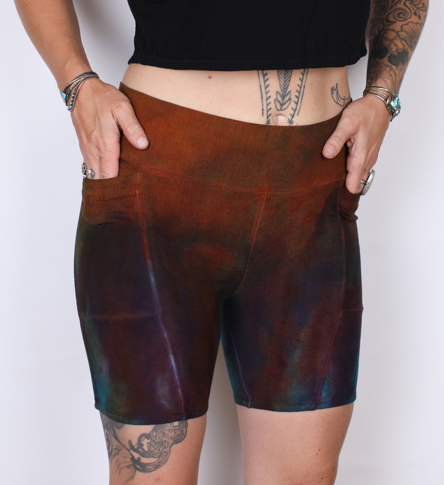 M- Twilight Hemp Bamboo Pocket Shorts