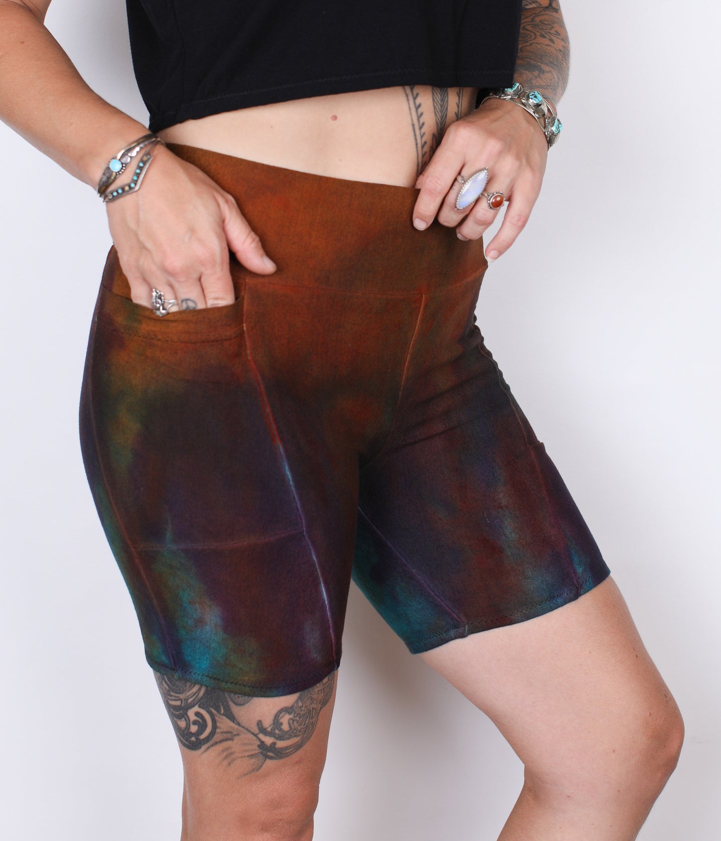 M- Twilight Hemp Bamboo Pocket Shorts