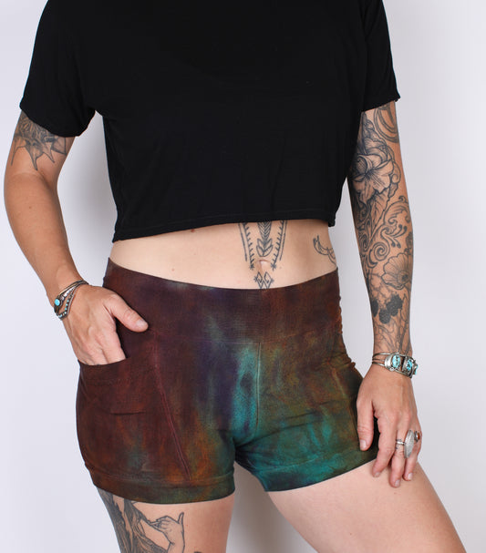 M- Twilight Hemp Bamboo Pocket Shorts