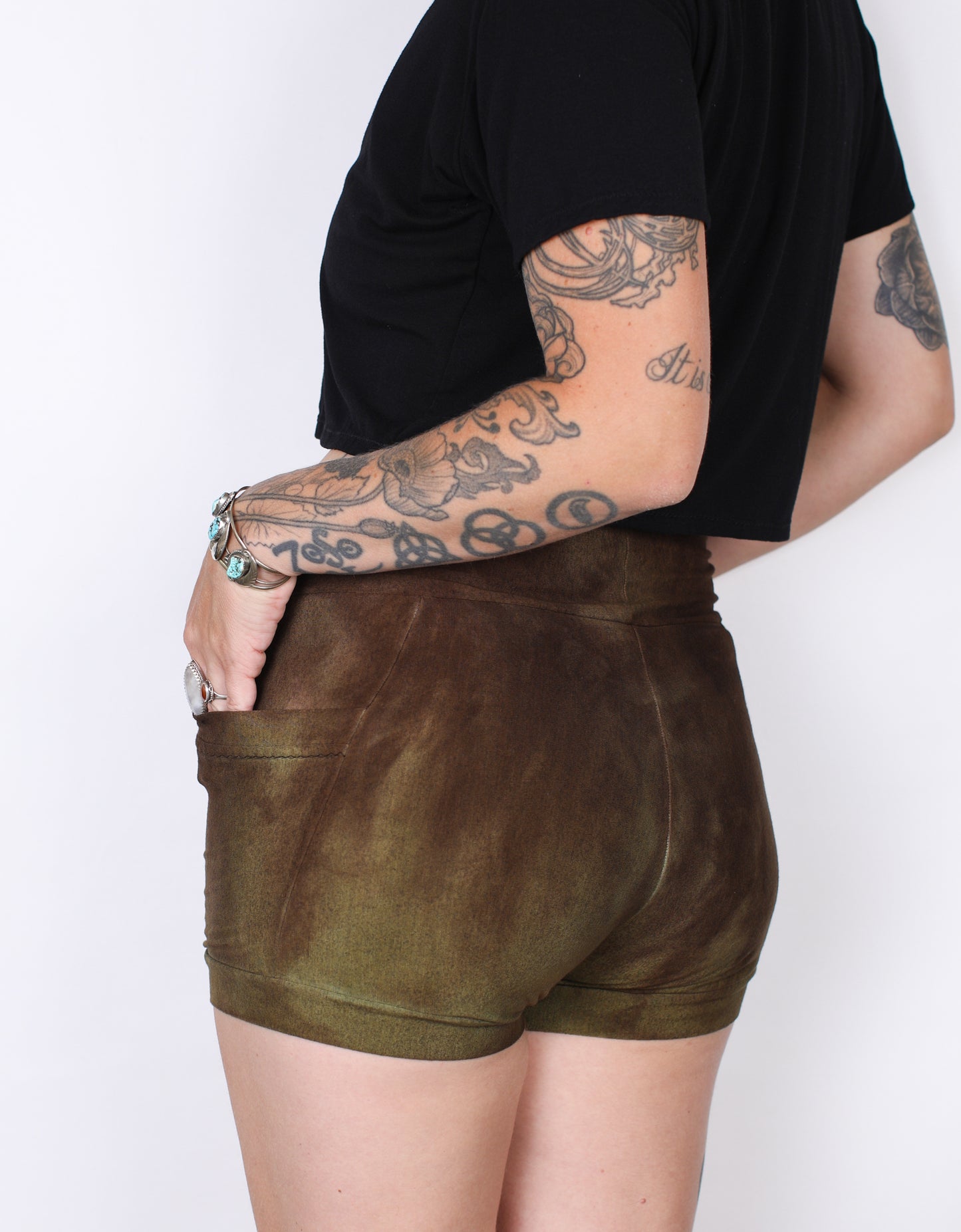 M- Earthy Hemp Bamboo Pocket Shorts