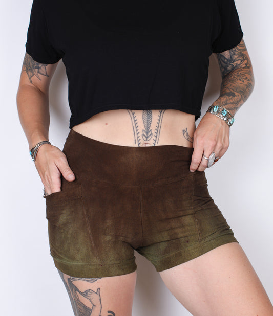 M- Earthy Hemp Bamboo Pocket Shorts